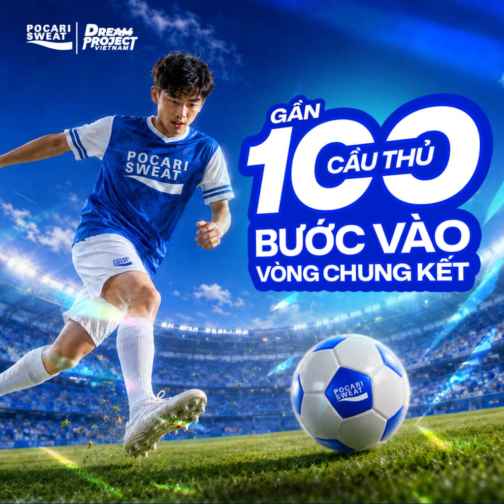 Gần 100 cầu thủ bước vào Vòng Chung Kết — Pocari Sweat Dream Project Vietnam